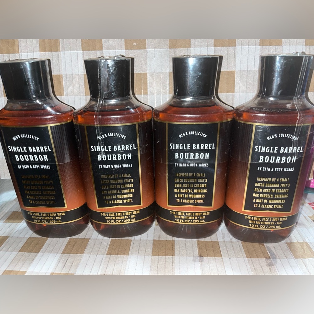 Bath And Body Works Single Barrel Bourbon x4
